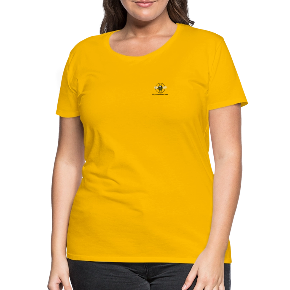 Frauen Premium T-Shirt - Sonnengelb