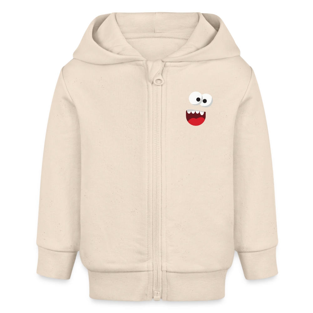 Stanley/Stella Bio Zip Hoodie BABY CONNECTOR - Naturweiß